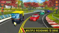 TukTuk Auto Rickshaw: Game Mengemudi Gratis 2020 Screen Shot 2