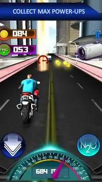 バイクレーシングゲーム3D Screen Shot 1