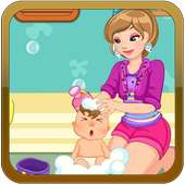 Baby Bath Time