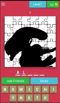 Guess The Shadows Puzzle Quiz Screen Shot 0