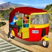 Mountain Auto Rickshaw Driving Simulator Free