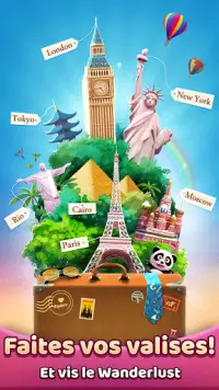 Travel Crush : Nouveau Match 3 jeu et puzzle Screen Shot 6