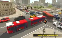 Euro Bus Driver - Vegas City Fun Simulator Games Screen Shot 2