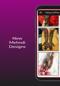 Mehndi Designs (offline) Screen Shot 13