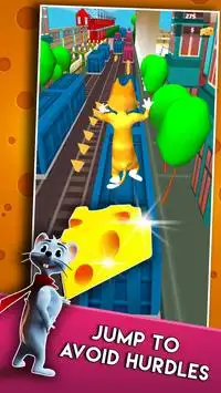 Subway Tom Cheese Gold Run Screen Shot 3