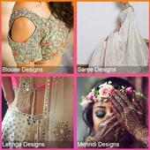 Blouse Designs Saree, Lehnga, Mehndi Weddings