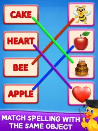 Matching Spelling And Object : Educational Game Screen Shot 5