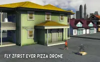 Uçan Drone Pizza Teslimat 3D Screen Shot 14