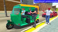 Çekçek Hintli Özel Çekçek Taksi sürücü 2021 -Sim Screen Shot 1