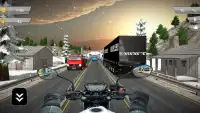 高速道路モト交通ライダー3D Screen Shot 6