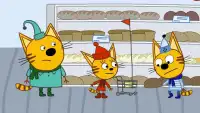 Три Кота Пикник от СТС! приключение Screen Shot 0