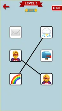 Emoji Puzzle Collect:Connect Emoji, 2 Emoji 1 Word Screen Shot 0