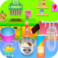 colorful cookies cooking game for kids Screen Shot 0