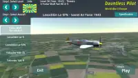 Dauntless Pilot World Warplane Sky War combat Screen Shot 8