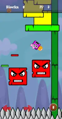 Angry Cubez - Trap Adventure Screen Shot 14