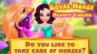 Cavalo e Pônei Real da Princesa: Cuidado e Beleza Screen Shot 10