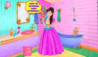 Baño juegos princesa de lavado Screen Shot 7