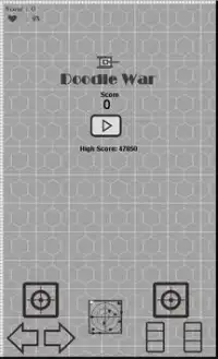 Doodle War - Tank Attack Screen Shot 0