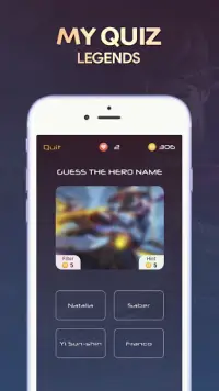 My Quiz Legends - Guess the Hero and Item Screen Shot 0