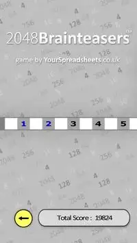 2048 Brainteasers Screen Shot 1