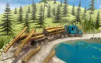 Offroad Long Trailer Truck Sim - Jeep Prado Games Screen Shot 8