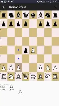 Babson Chess Screen Shot 1