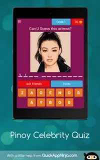Pinoy Celebrity Quiz Game Playyah Com Free Games To Play