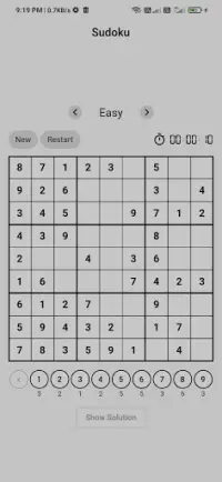 Sudoku Screen Shot 0