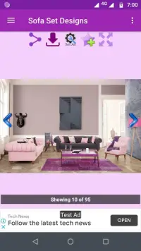 Sofa Set Designs Gallery Screen Shot 3