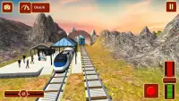 Metro Racing Train Driving: Free Game Screen Shot 0