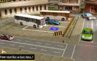 シティ バス パーキング 運転 ゲーム Screen Shot 1