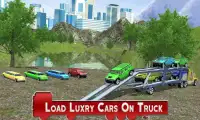 Car Transporter Truck Games 2018 Screen Shot 3