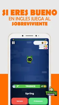 Aprende Ingles Gratis Jugando - Tinglish Survival Screen Shot 2