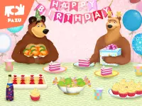 Masha and The Bear Birthday Screen Shot 8