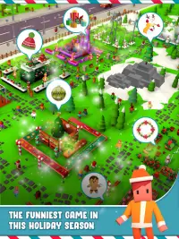 Pasar Natal - Game Manajer Tycoon Idle Screen Shot 7