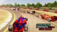 Top Speed Superhero Formula Car: Simulator Game Screen Shot 2