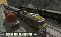 Condução Fast Train Sim 2017 Screen Shot 0