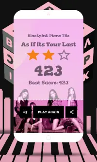 Blackpink Piano Tiles Game Screen Shot 5