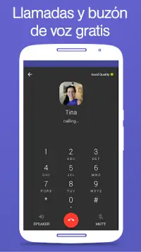 Texto Gratis: app de llamadas Screen Shot 2