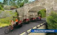 Offroad Bicycle Rickshaw Driving Simulator 2018 Screen Shot 3