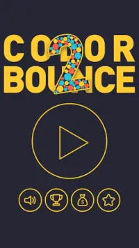 Color Bounce 2: Tapping Switch Jumping Ball - Free Screen Shot 0