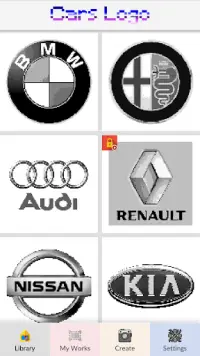 Cars Logo - Pixel Art Screen Shot 2