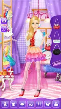 Party Salon Dress up Game For Girls Screen Shot 2