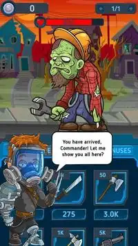 Idle Zombie Clicker - Jogo Tap Tap Tycoon Screen Shot 5