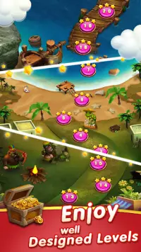 Jungle Blast - Juwelen Crush Puzzle-Spiel Screen Shot 4