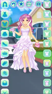 Anime Wedding Dress Up Screen Shot 9