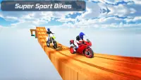 Bike Racing in sky 3D Screen Shot 2