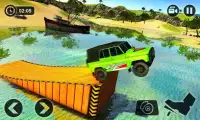 Water Surfer Jeep Racing: Beach Surfing Simulator Screen Shot 1