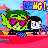 Teen and Beast Boy Titans  Driving