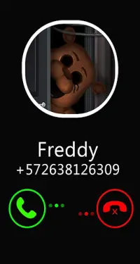 Call Simulator Freddy Screen Shot 1